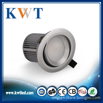 Recessed 10W 13W 15W TUV LED Downlight CRI 90 Sharp COB chip